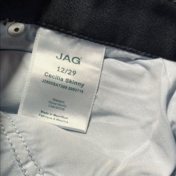 JAG Jeans Cecilia Skinny 12 29 Women’s Western Glove Works NWOT - Picture 6 of 8